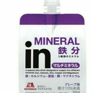 Morinaga, in Gelee-Serie, in einer Packung, gesundes Gel mit Ernährung, Mineral – 180g