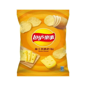 Lays Swiss Käse – Taiwan (Fall mit 12) – 34g