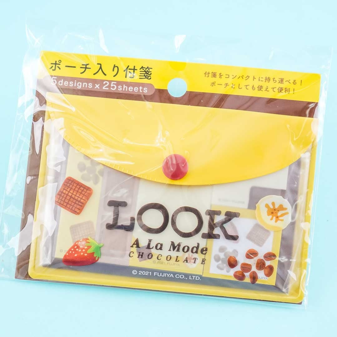 Look Schokolade Haftnotizen mit Beutel