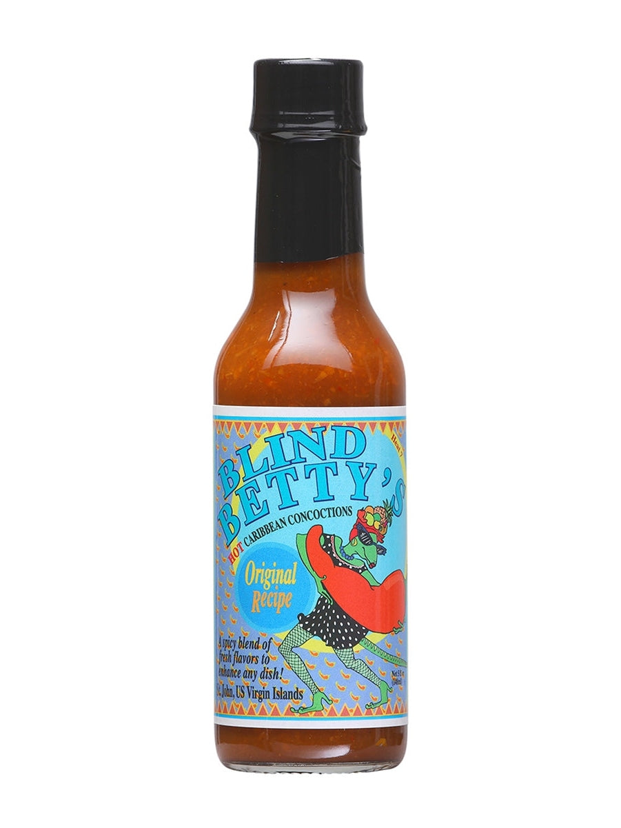 Chilisauce Blinde Bettys Heiße Karibik Original 5 oz Hitze 7 St John Us V