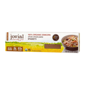 Jovial 100% Bio Einkorn Vollweizen Nudeln Spaghetti