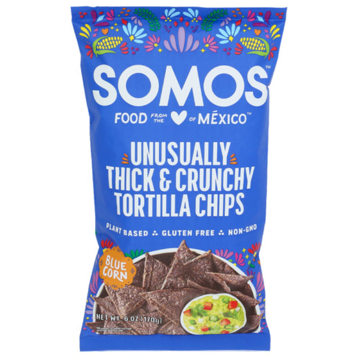 Somos – Blau Mais Tortilla Chips, 6 oz – Packung mit 12 Stück