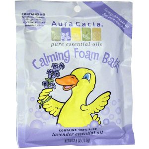 Aura Cacia Bath Foam Kid Beruhigende, 2,5 OZ – Packung mit 6