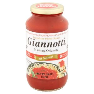 Giannotti Sauce Marinara Original 26 Unzen – Packung mit 12