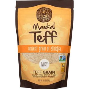 Maskal Teff Elfenbeinteff-Körner, 16 Unzen