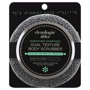 Cleanlogic – Detoxify Dual-Texture Körper-Exfoliator-Scrubber, je 1