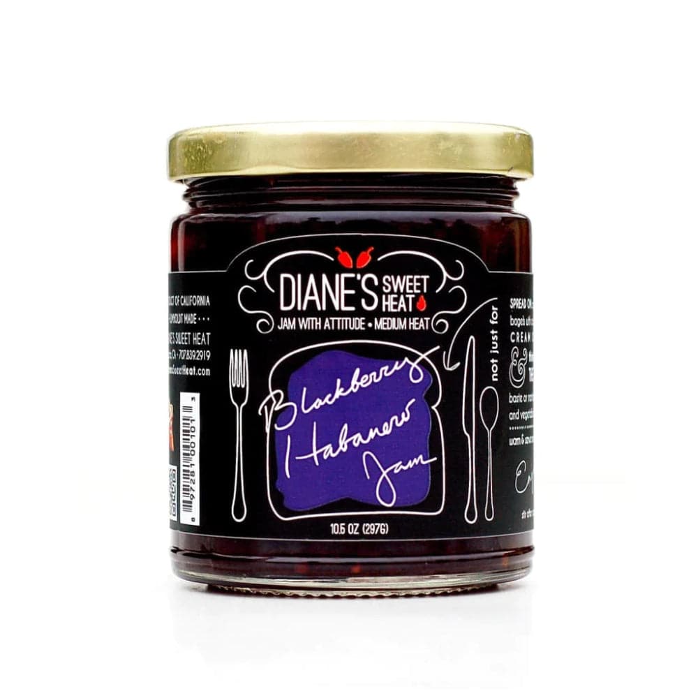 Dianes süße Hitze – Brombeer-Habanero-Marmelade, 10,5 Unzen