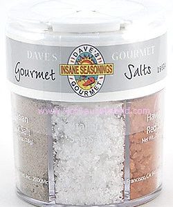 Dave’s Gourmet 6-Way Salzstreuer, 5,5 Unzen.