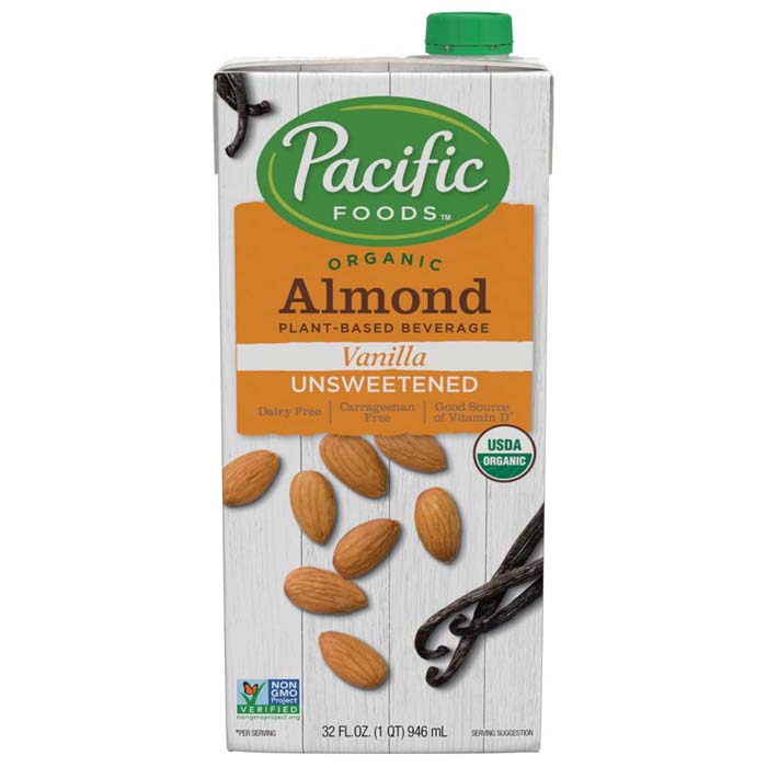 Pacific Foods – Bio-Mandelgetränk – ungesüßte Vanille 32 fl oz
