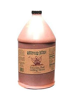 Tobago Keys Peruanische Rote Grillsauce, 1 Gallone