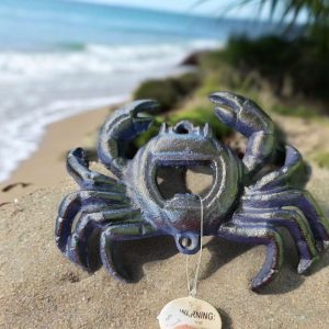 Titel: Blau Crab Flaschenöffner – Küstencharme für Ihre Home Bar