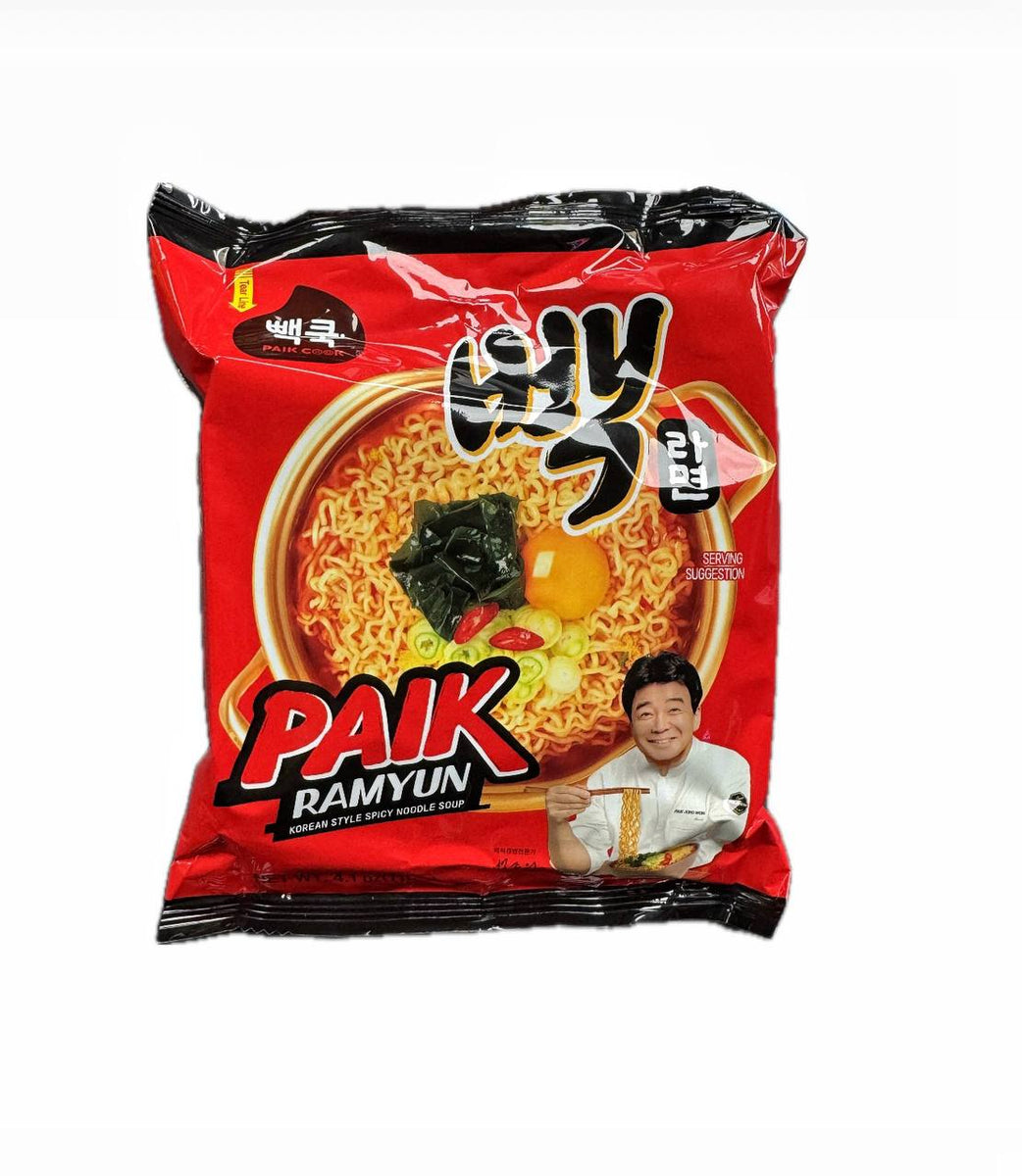 Paik Cook Ramyun koreanische Art würzige Nudelsuppe