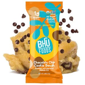 Bhu Foods – Bar Keto Schokoladen-Chip-Keks-Teig, 1.6oz , Packung mit 8