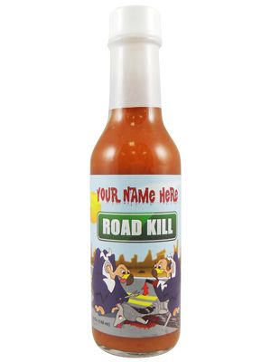 Road Kill scharfe Sauce – Johannisbrot Habanero, . – 5oz