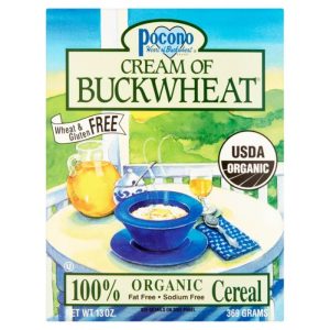 Pocono – Getreidecreme aus Buchweizen Bio Glutenfrei, 13 Oz (Packung mit