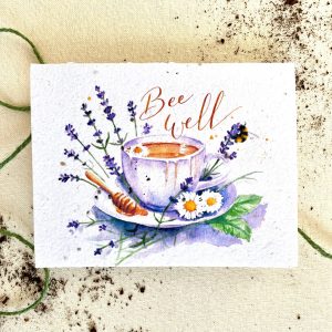 Anmerkungen zu Eden Seed Cards – Bee Well Herb Mischung Plantable Seed Card: Comp