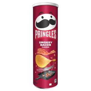 Pringles Smokey Bacon Kartoffelchips belgium (Fall von 12) – 165g