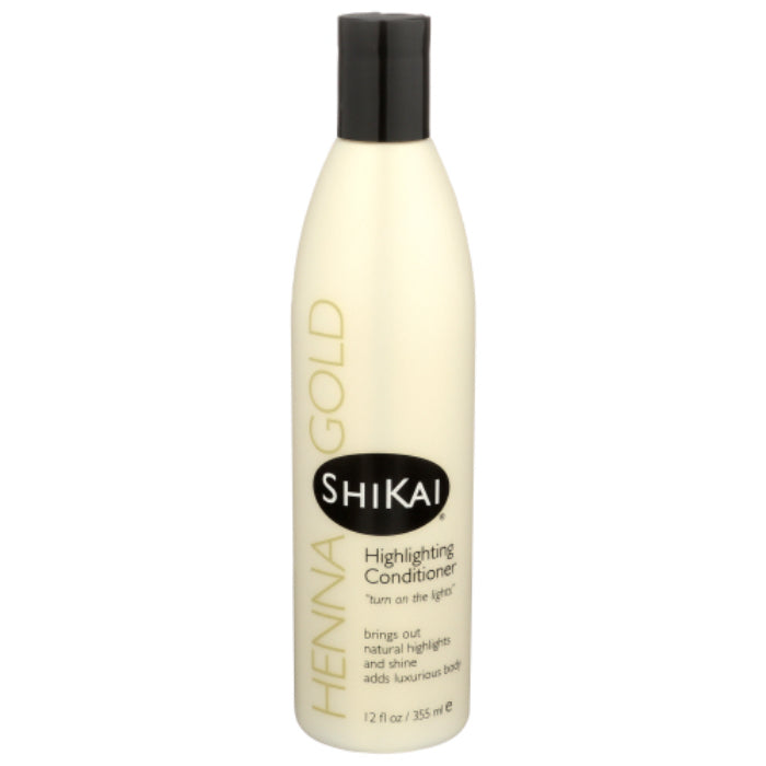 Shikai Conditioner, Hervorhebung Henna Gold, 12 Oz – 3er Packung