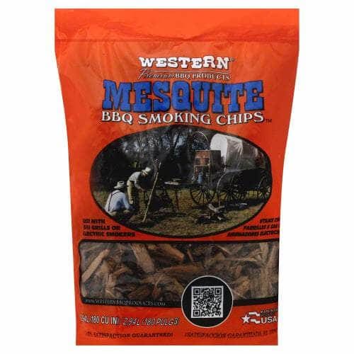 Western Wood Chip Rauchen Mesquite 2.25 Lb – Packung mit 6
