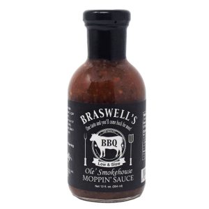 Braswell – BBQ Soße Räucherhaus, 13,5 Unzen – Packung mit 6