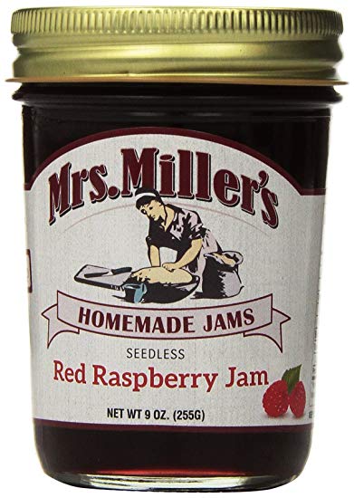 Mrs. Miller's samenlose rote Himbeere Marmelade