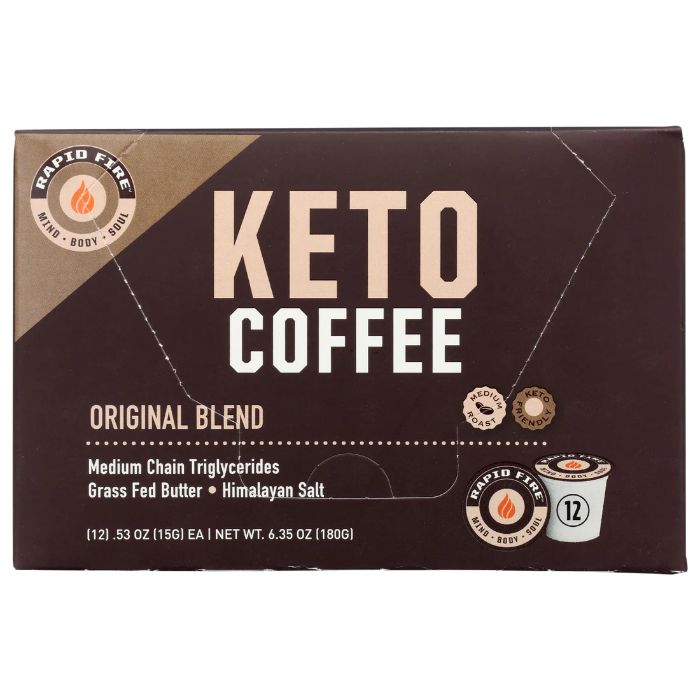 Rapid Fire Kaffeepads Original 12pc 4 Pk – Packung mit 4