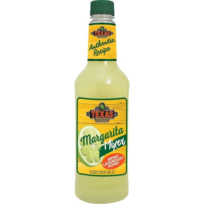 Texas Roadhouse Margarita 1l Txs Rdhs 1 Lt – Packung mit 12