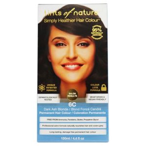 Tints of Nature – 6C Dunkelasche blonde Dauerhaarfarbe, 4,4 oz