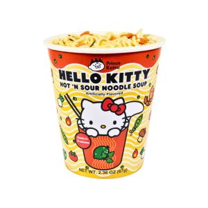 Prince Katsu Hello Kitty heiße saure Nudelsuppe (Taiwan)