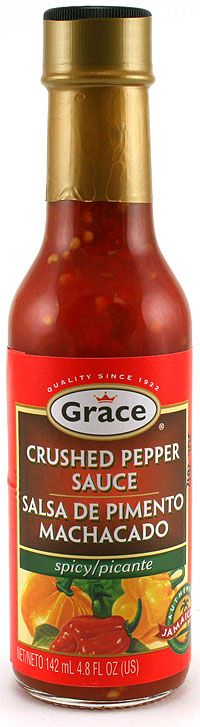 Grace zerkleinert Pfeffersauce