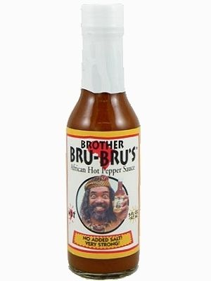 Brother Bru Bru's Hot Chilisauce, 5oz