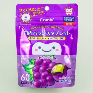 Combi Teteo Oral Balance Tablet Süßigkeiten – Traube