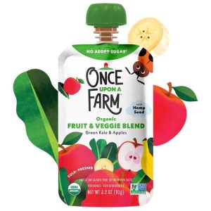 Once Upon A Farm – Bio-Obst-Gemüse-Mischung, 3.2floz | verschiedene Varianten