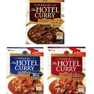 House, ‘Hotel Curry’ Retort Curry, Medium heiß, 3 Arten, – 180g