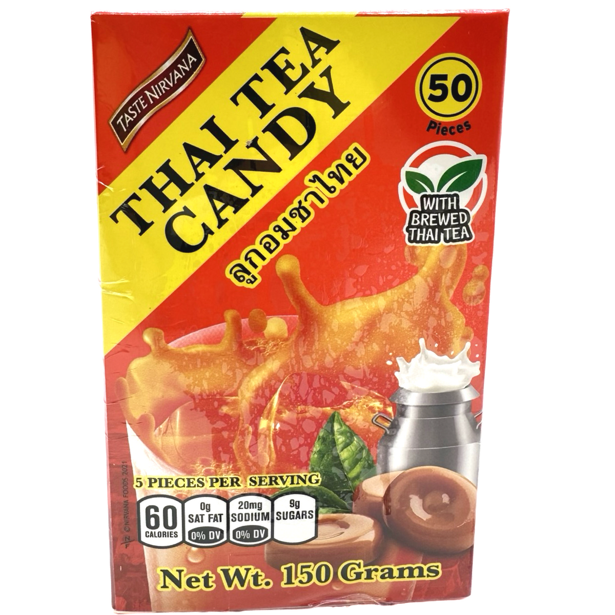 Geschmack Nirvana – Thai Tee Süßigkeiten – 150 G