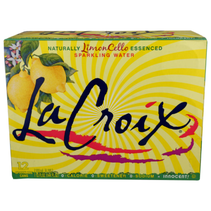 La Croix – Schaumwasser Limoncello, 144 fl oz (12er Packung) – 2er Packung