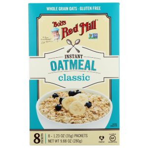 Bob's Red Mill Haferflocken, Klassisch, 8 Packungen, 9.87 OZ – 4er Packung