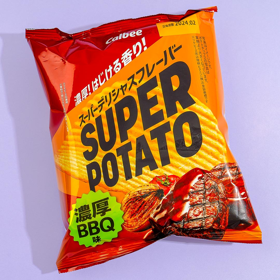 Calbee Super Kartoffelchips – Reichhaltiges BBQ