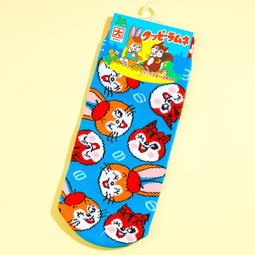 Kuppy Ramune Happy Faces Socken
