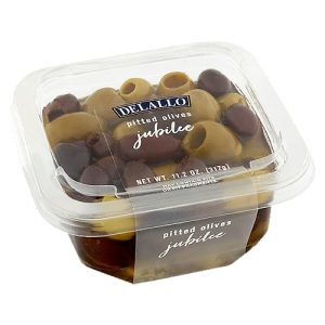 Delallo – Olives Jubilee in Öl, 11,2 Unzen Packung mit 8