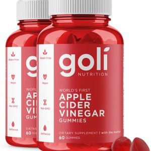 Goli Apfelessig Gummibärchen Vitamine, 60 Stück (Packung mit 2)