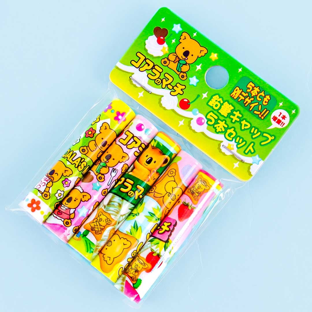 Koala's March Pencil Kappe Set