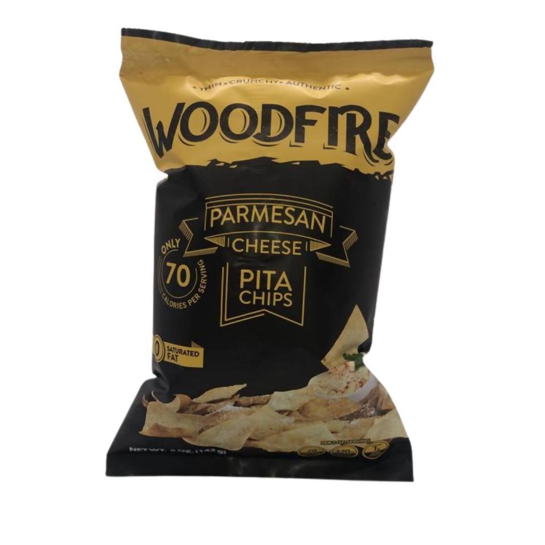 Parmesan Knoblauch traditionelle handgemachte Pita Chips Taschen – 12 x 5oz