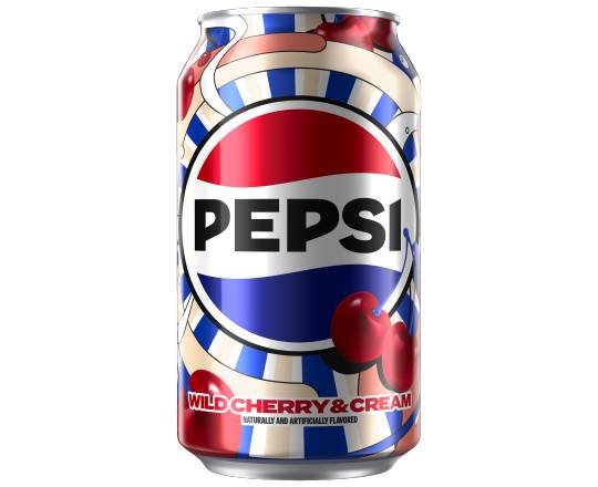 Pepsi Wilde Kirsche & Sahne Dose 12oz