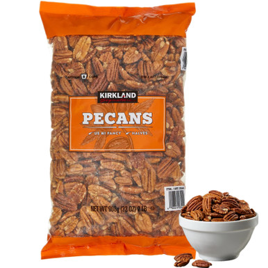Kirkland Raw Pekannuss Halves, 2 lbs