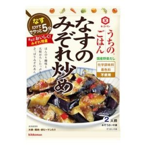 Kikkoman , Uchinogohan, Nasu no Mizore Itame, Sojasauce mit Shred Daikon Radieschen für Auberginen, – 135g