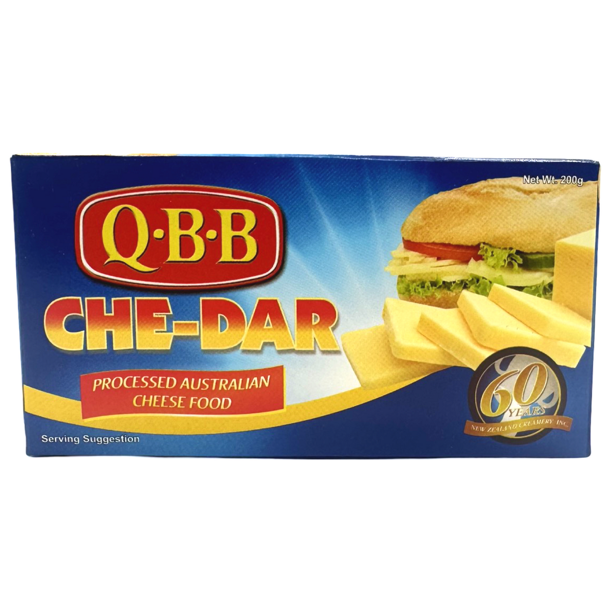 QBB- Che-Dar – Verarbeitetes australisches Käsefutter – 200 G