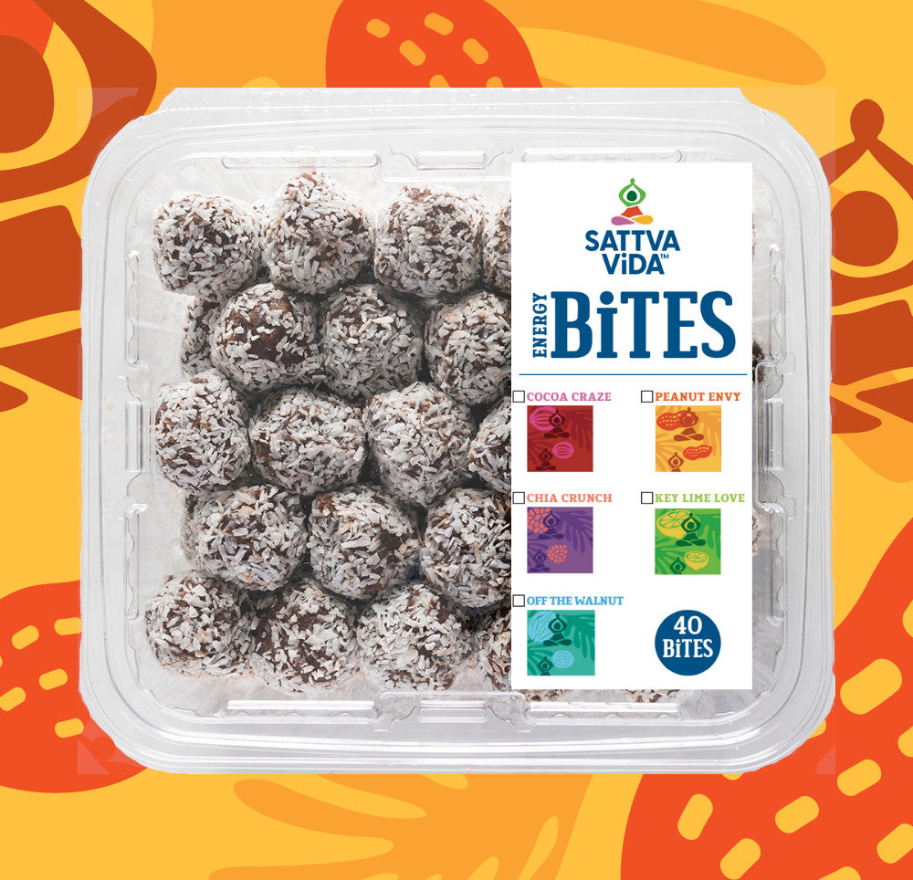 Sattva Vida Erdnuss Envy Energy Bites – insgesamt 40 Bites