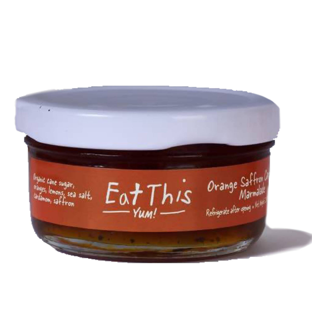 Orange Safran Kardamom Marmelade Gläser – 12 x 2oz