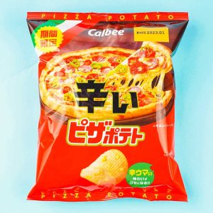 Calbee Pizza Kartoffelchips – würziger Habanero